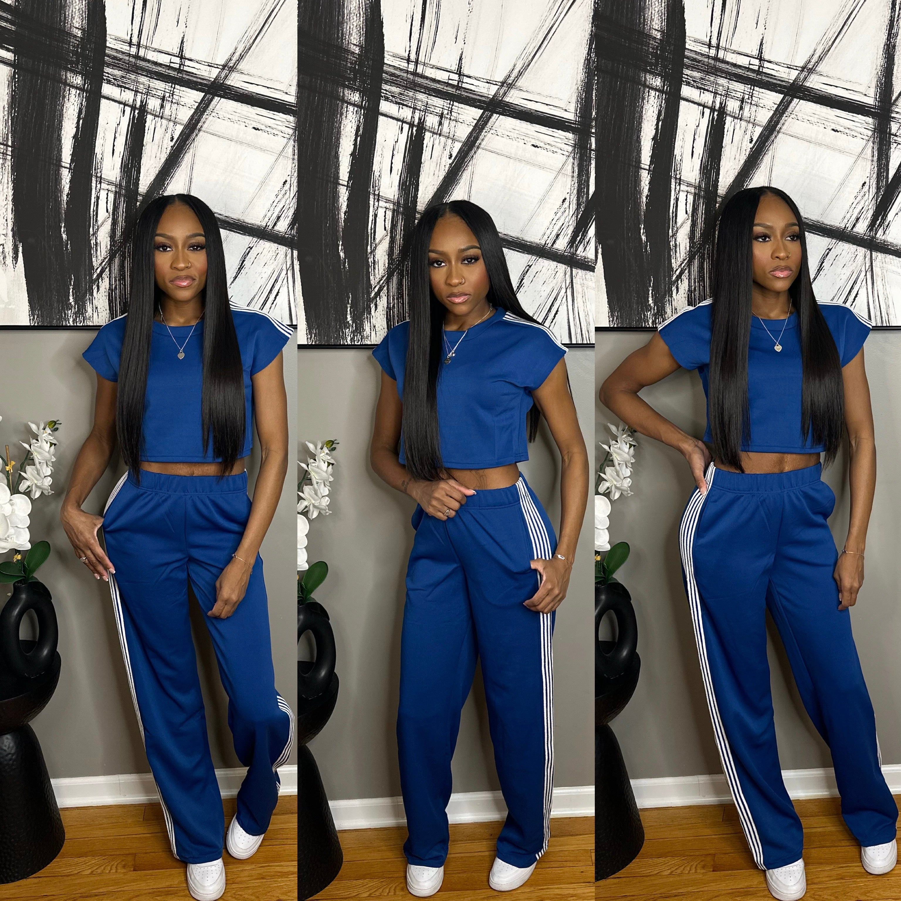 Blue/White  “Miley” Set