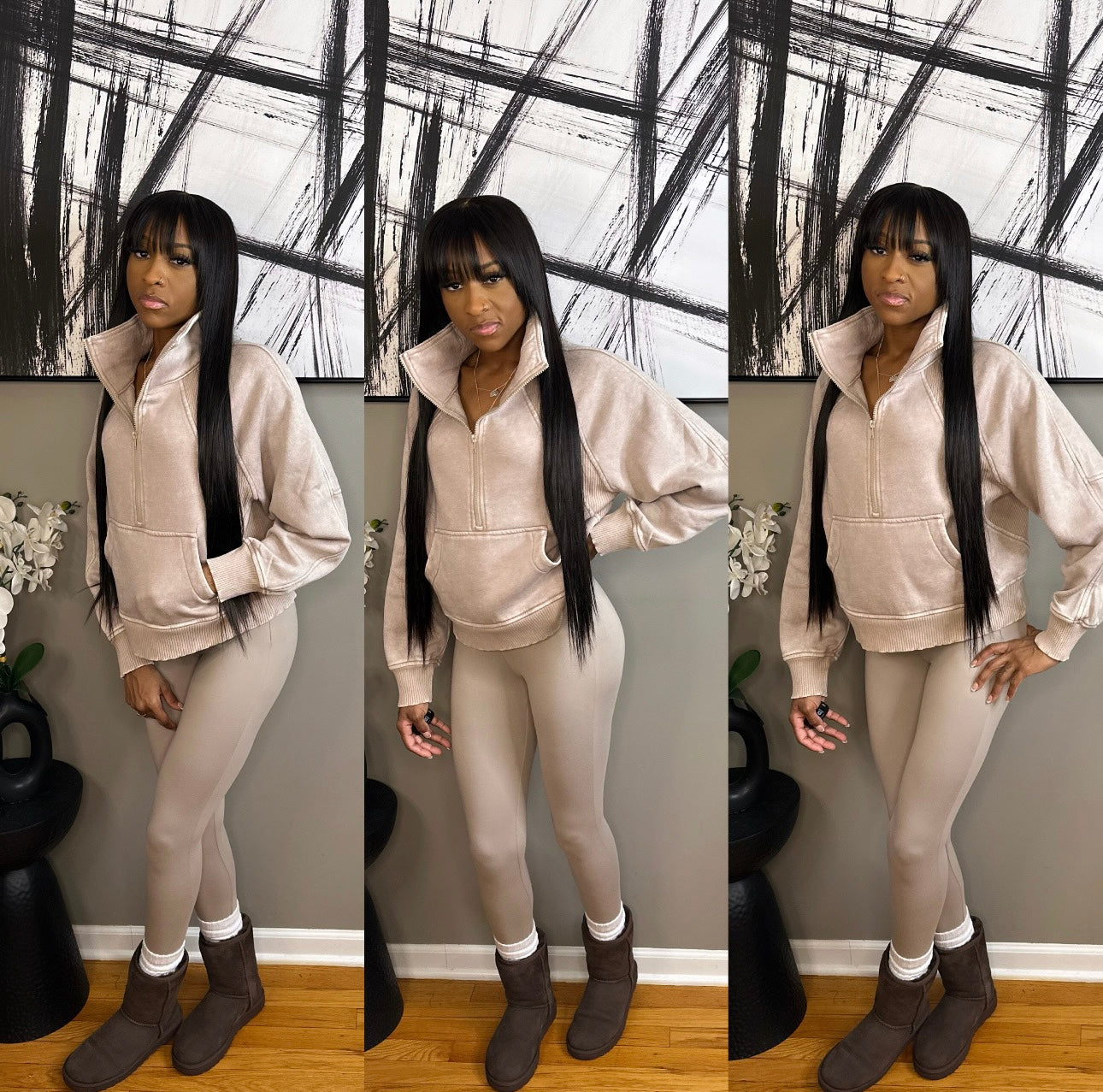 Ash Mocha “Masi” Set