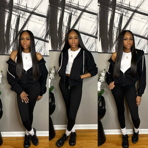 Black “Aliza” 3PC