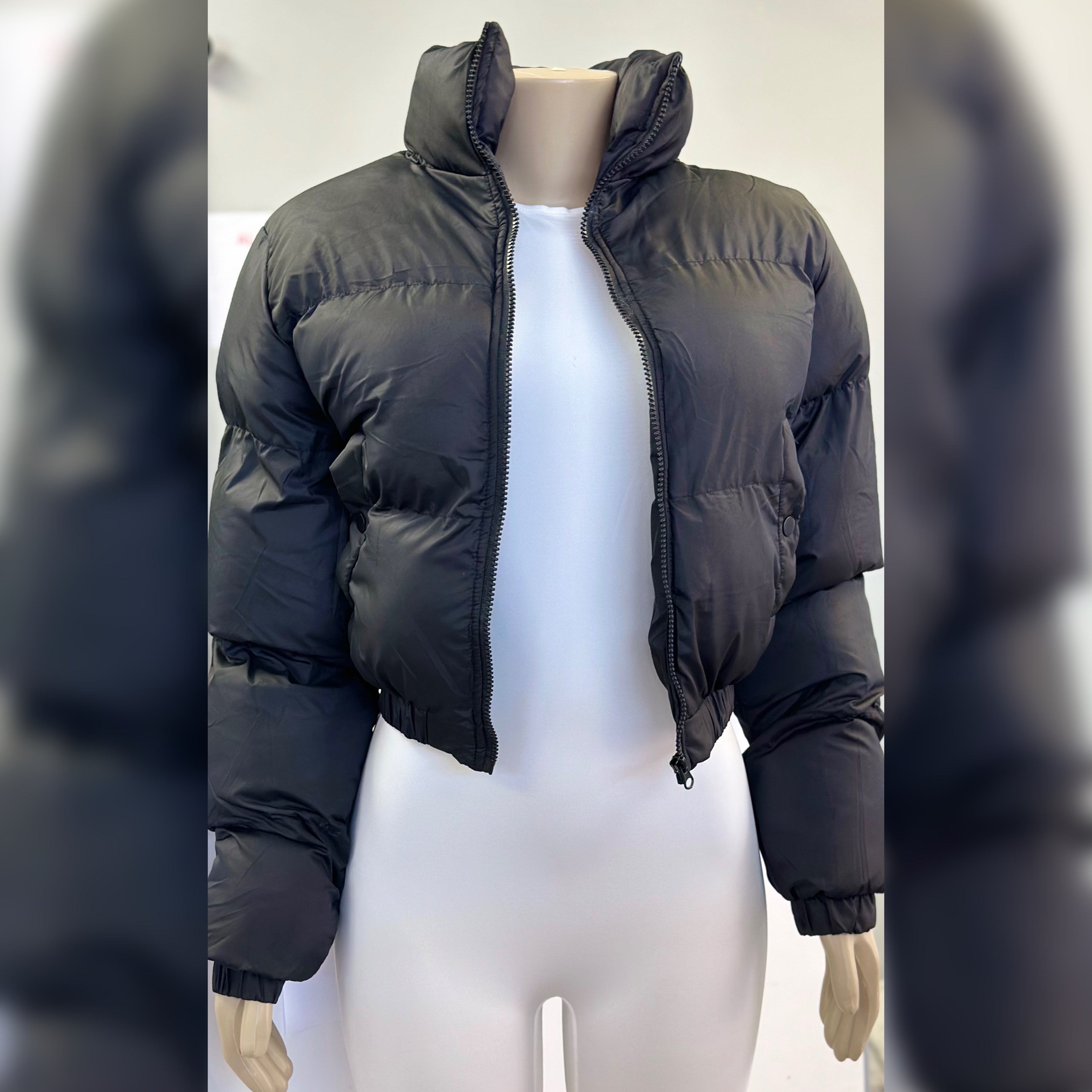 Black Puffer Coat