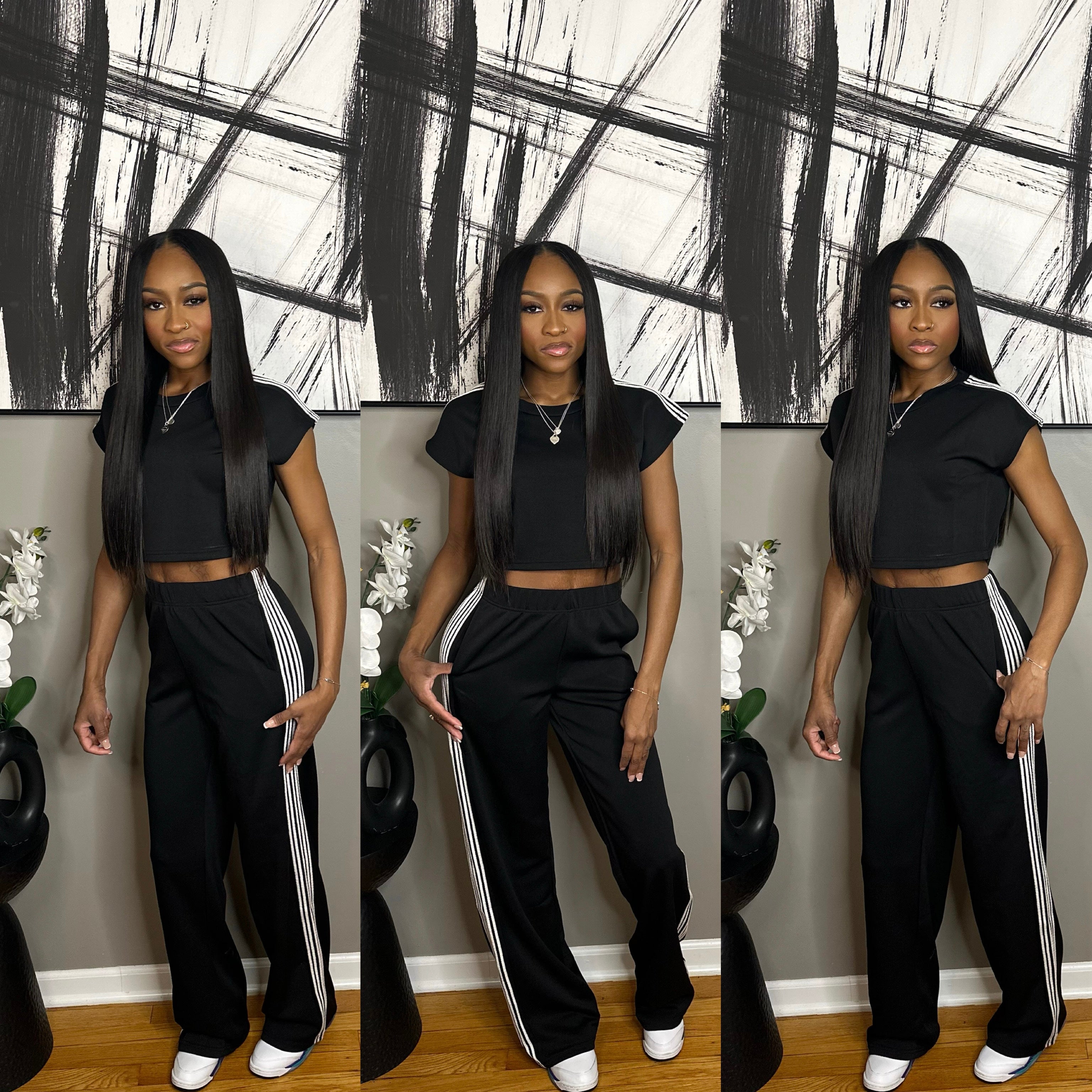 Black/White “Miley” Set