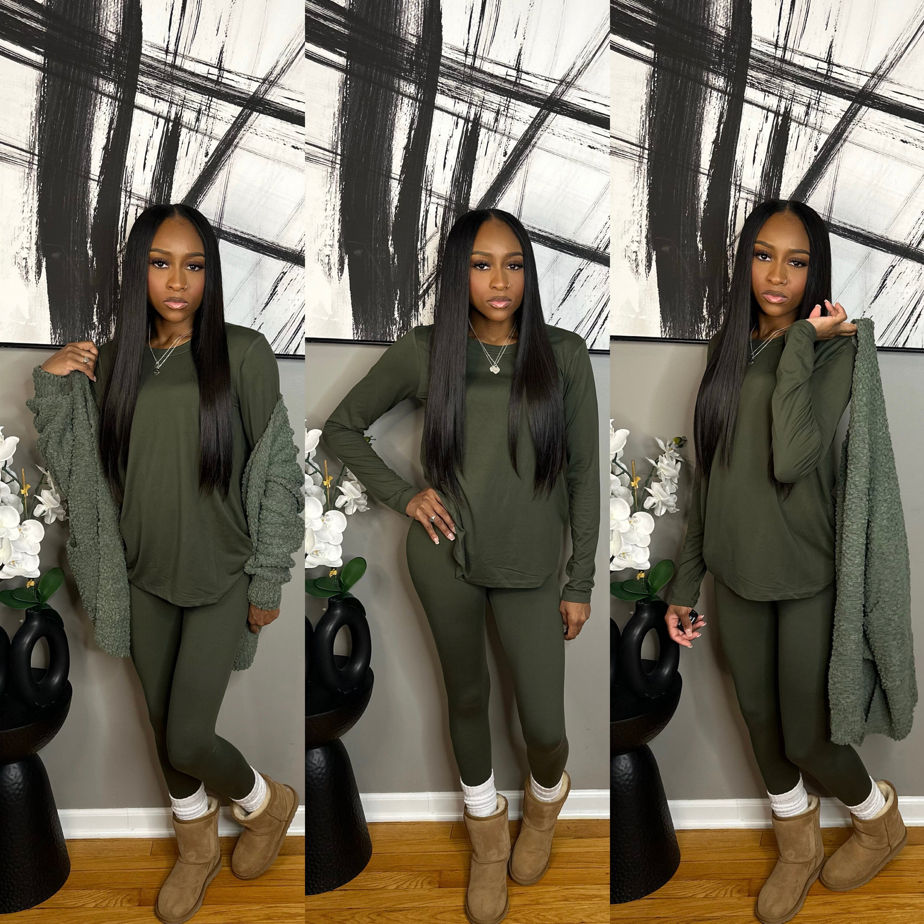 Olive “Lucy” 3PC Comfy Set