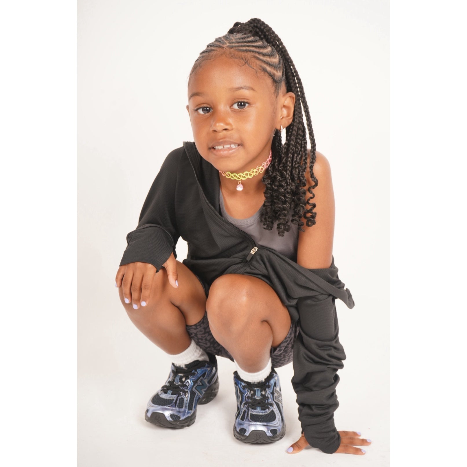 Black/Grey “Bella” 3PC