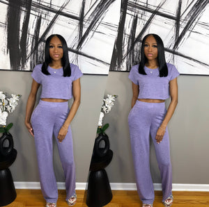 Purple “Becka” Set