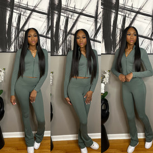 Forest Green “Ala” Set
