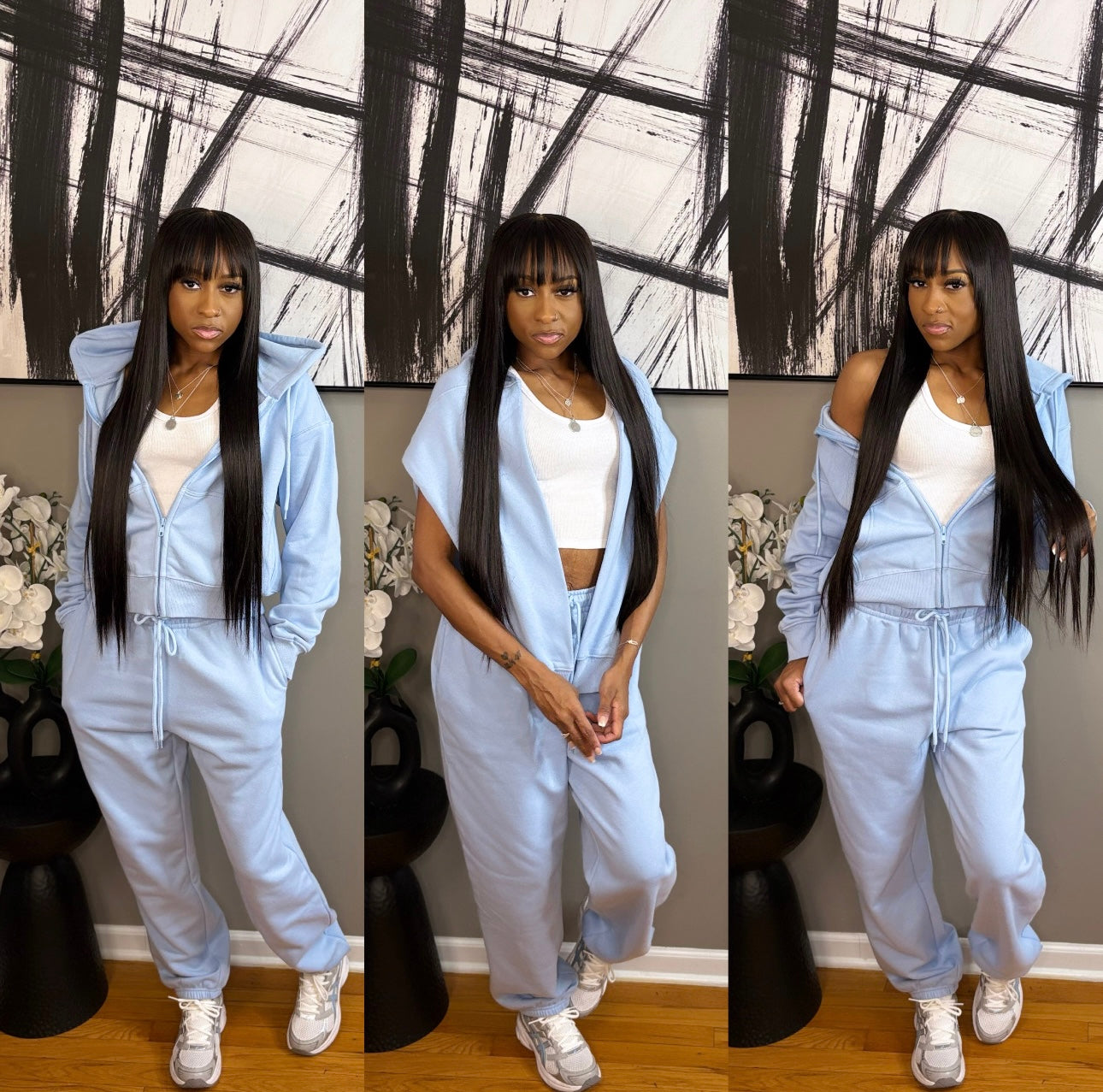 Baby Blue “Cozy” Jogger 3PC
