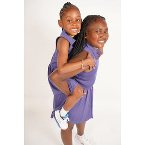Purple “Polo” Dress