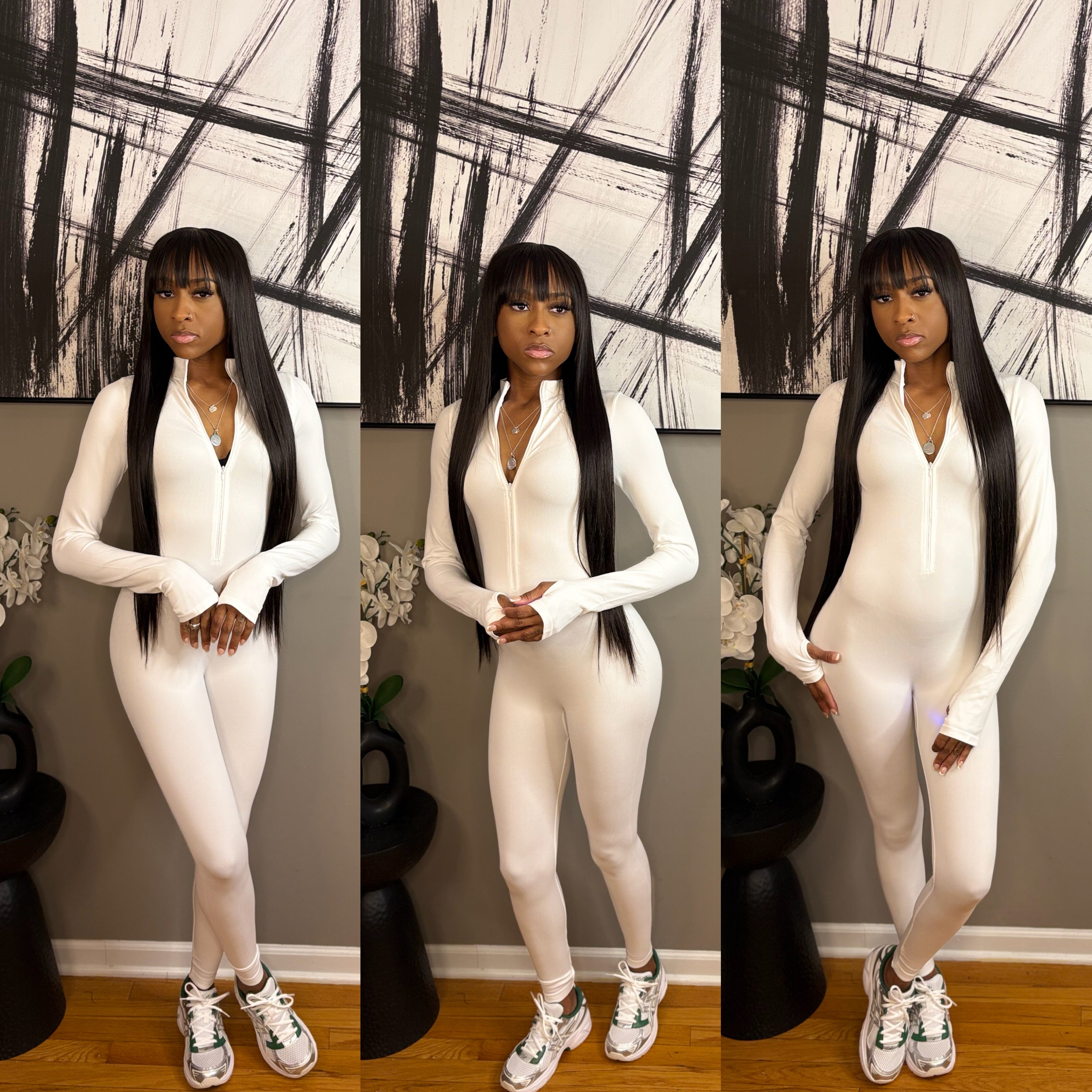 White “Alisa” Jumper