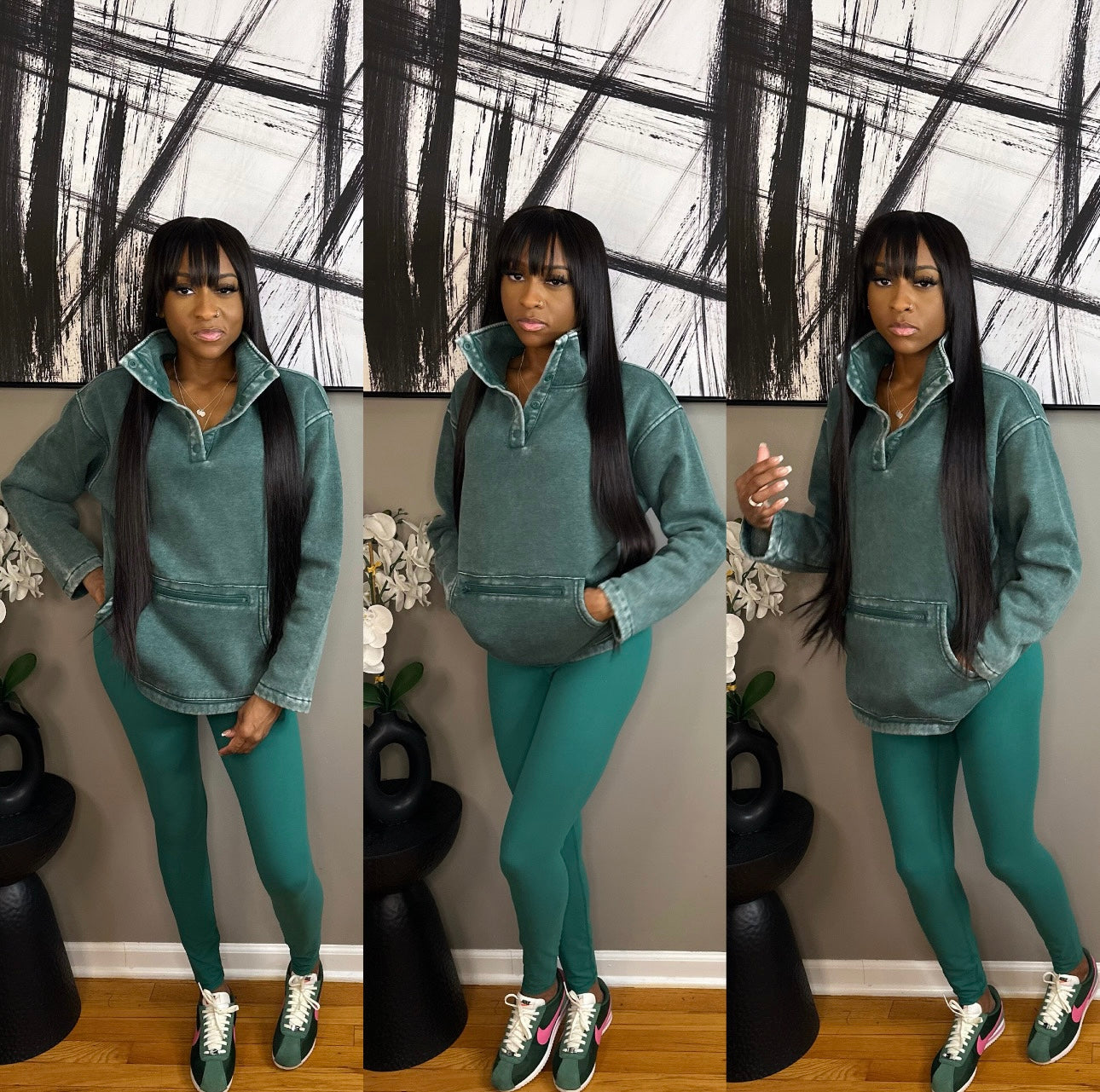 Green “Zara” Set