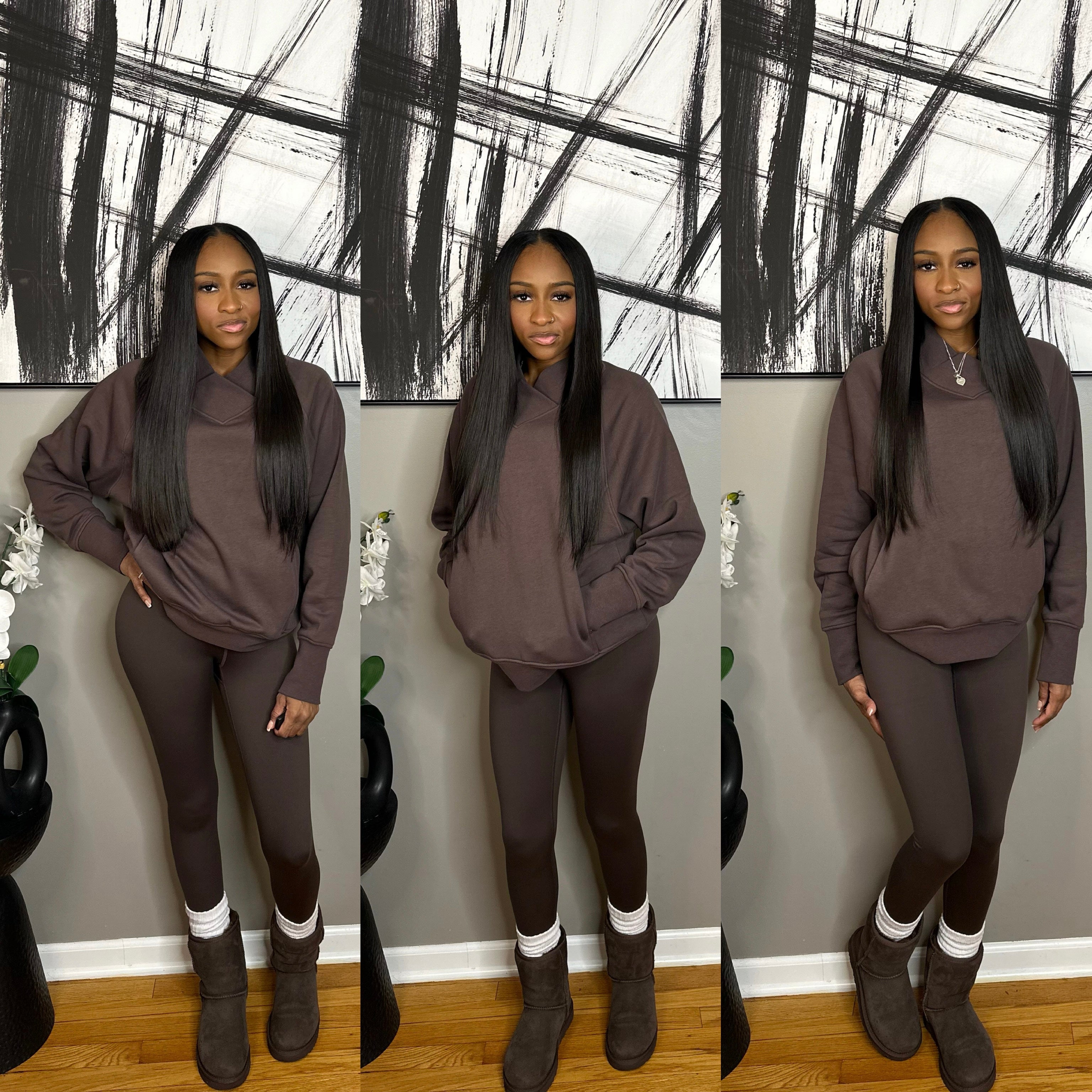 Brown “Lelani” Set