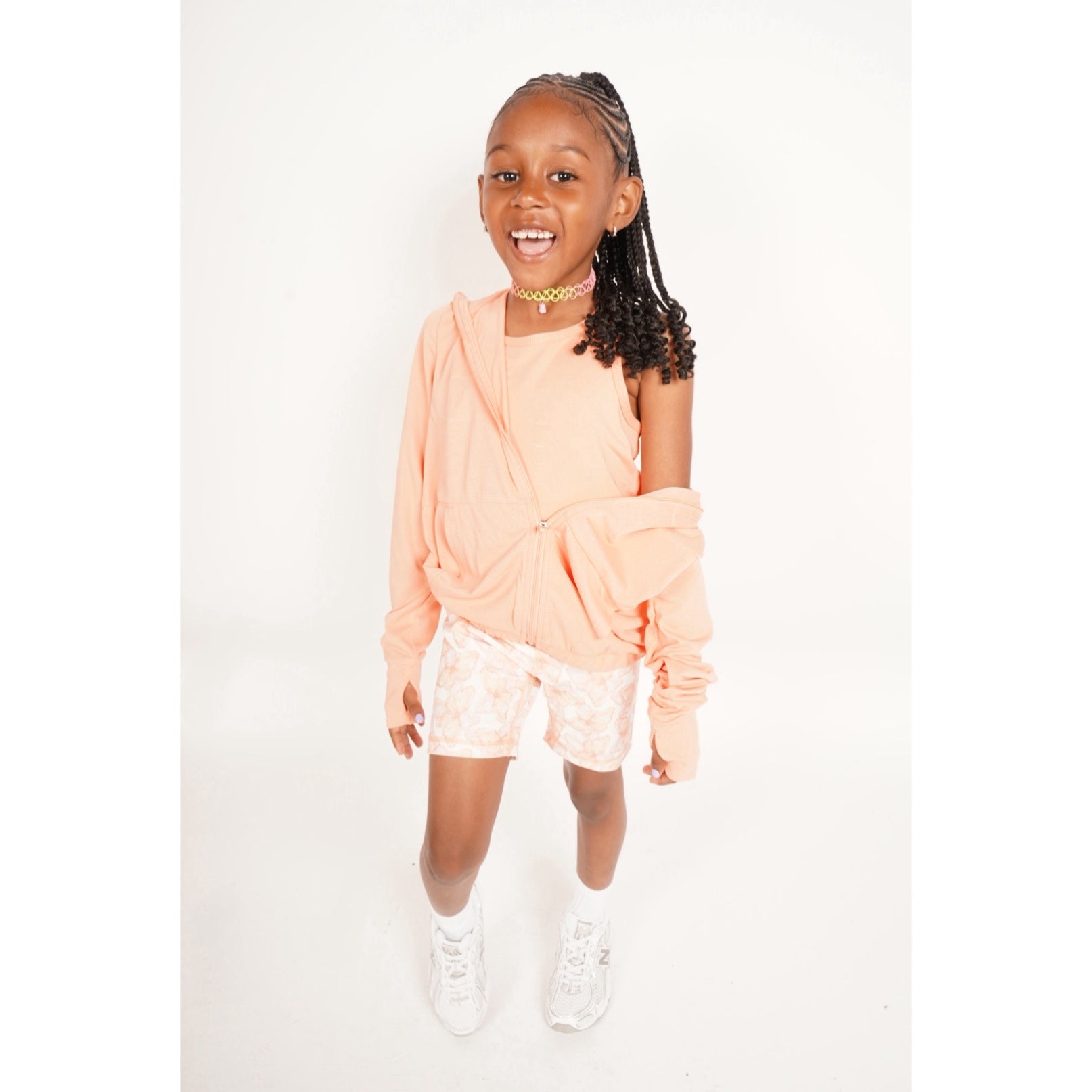 Orange/White “Bella” 3PC