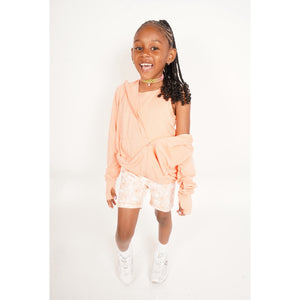 Orange/White “Bella” 3PC