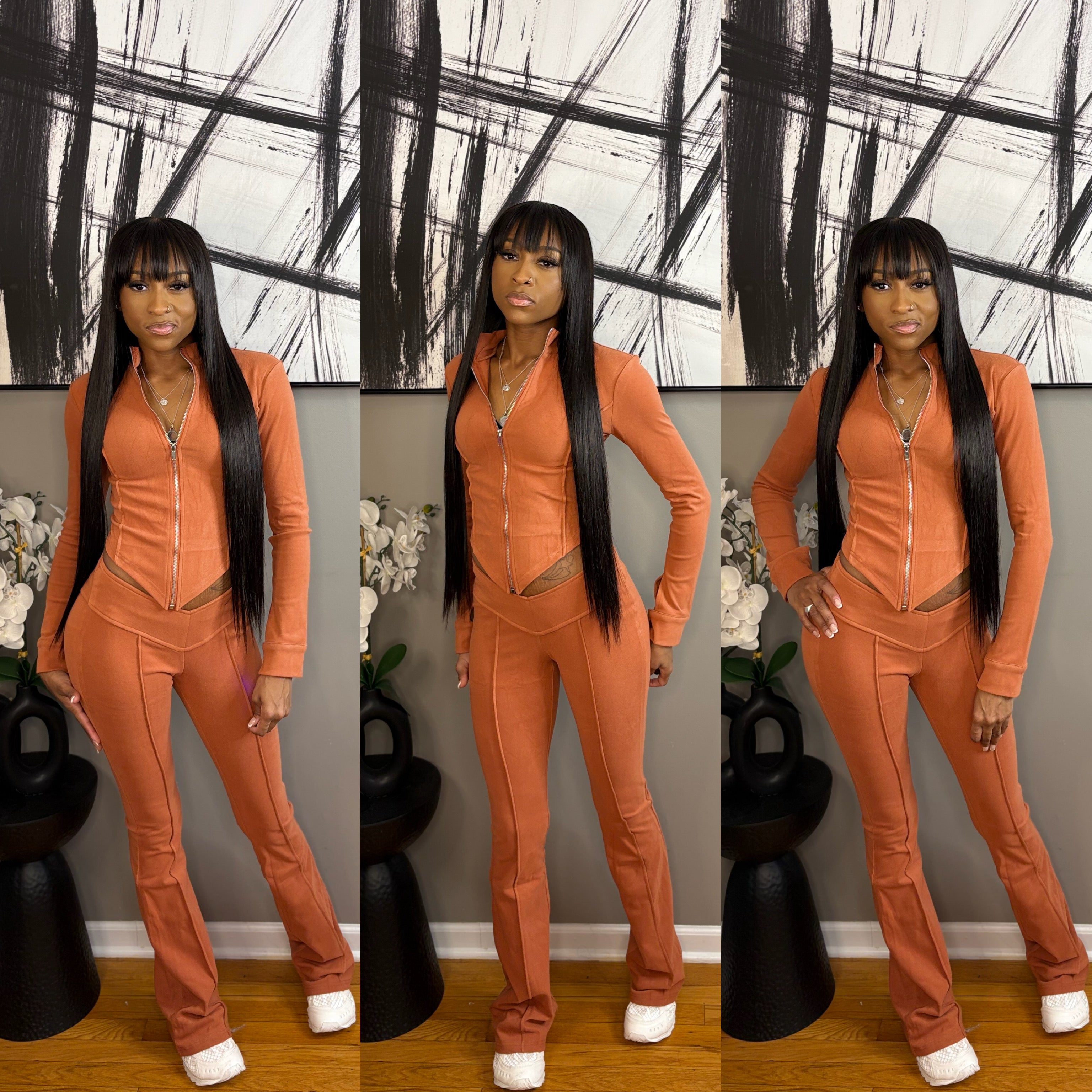 Burnt Orange “Show Off” Set