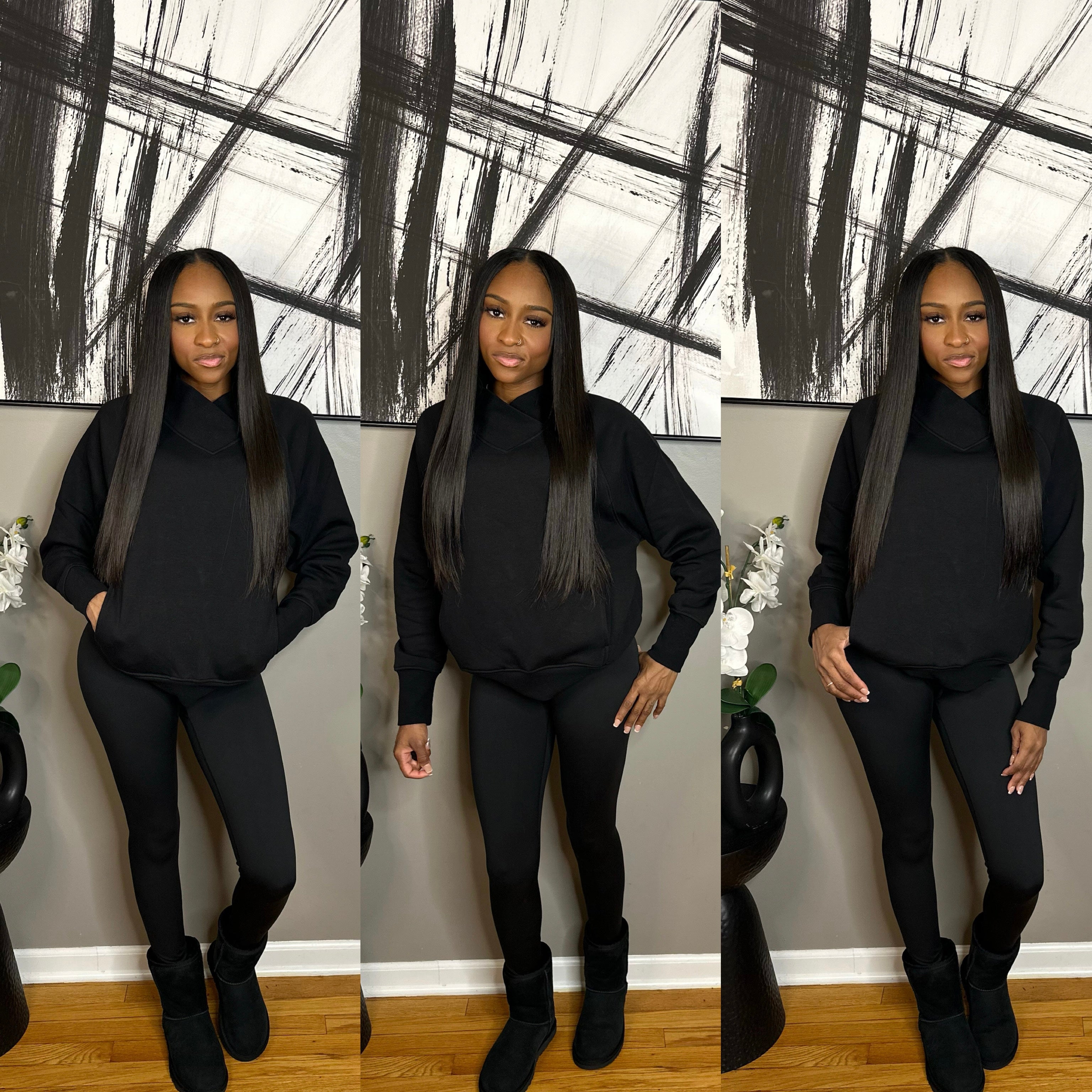 Black “Lelani” Set
