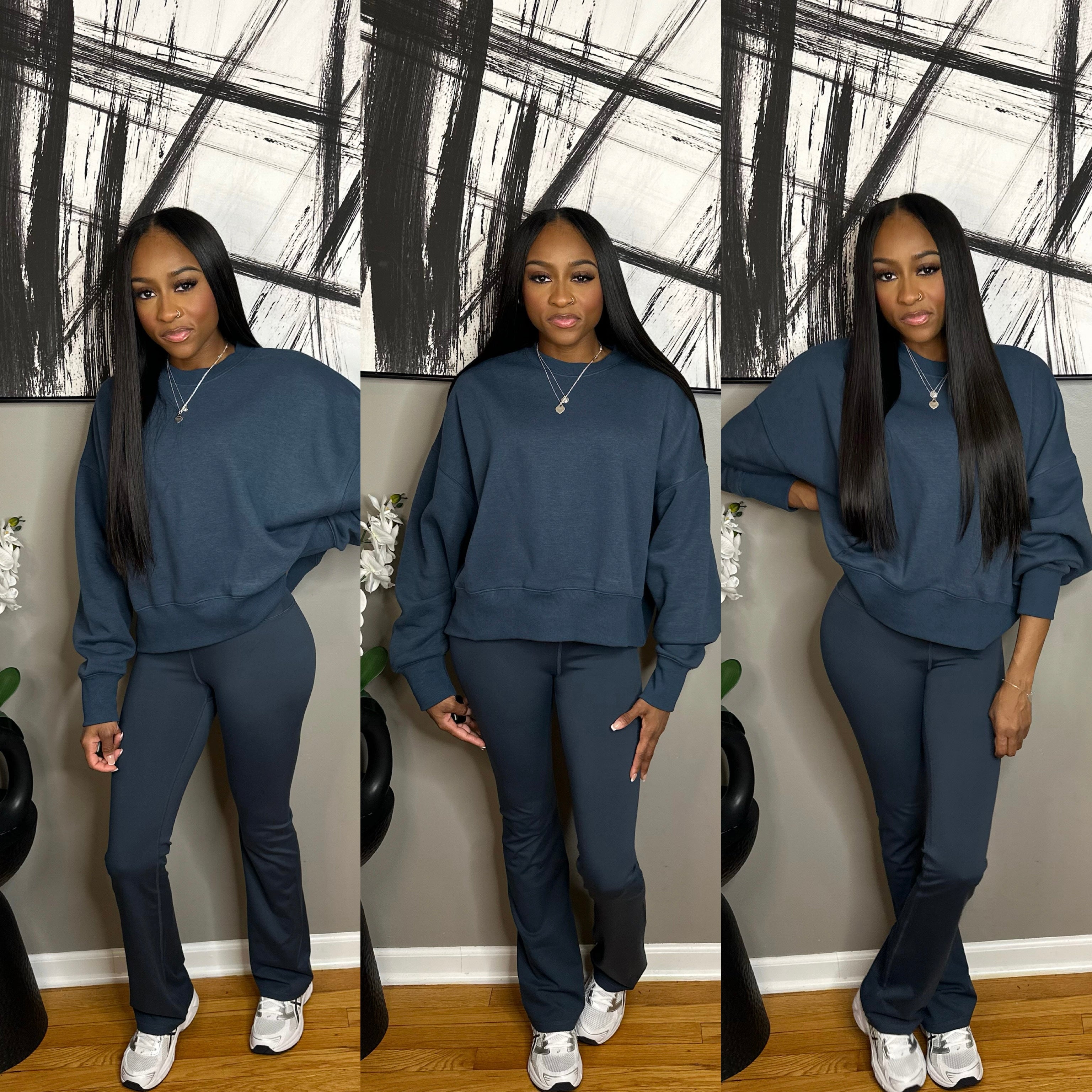 Navy Blue “Mona” Set