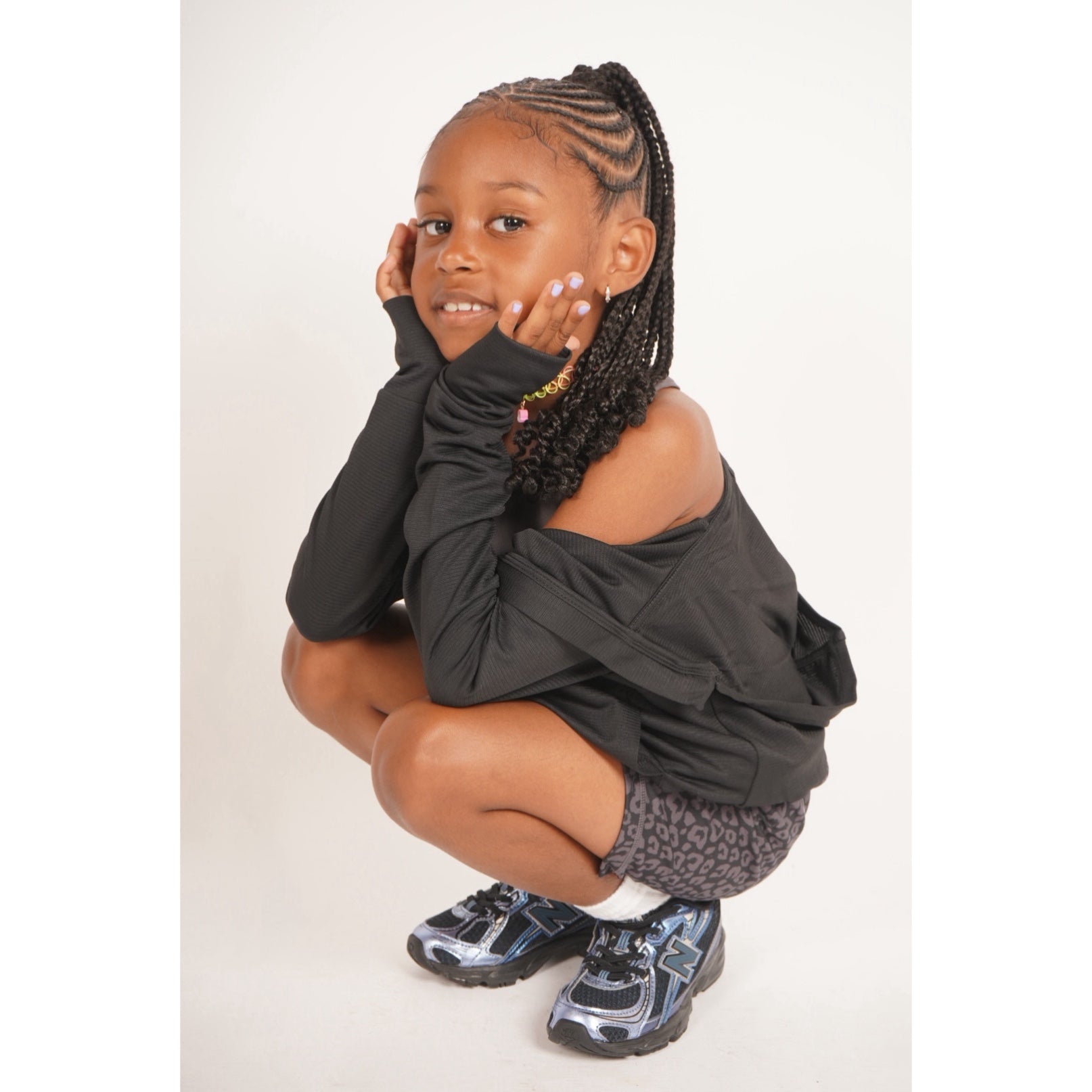 Black/Grey “Bella” 3PC