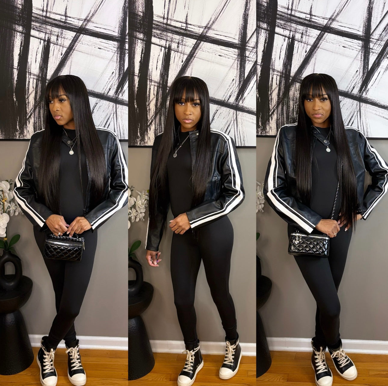 Black “Moto” Jacket