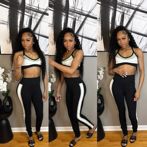 Black/Sage “Yandy” Set