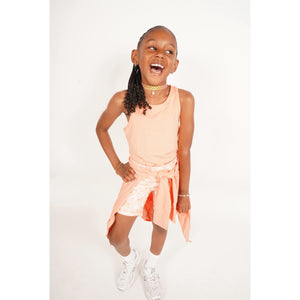 Orange/White “Bella” 3PC