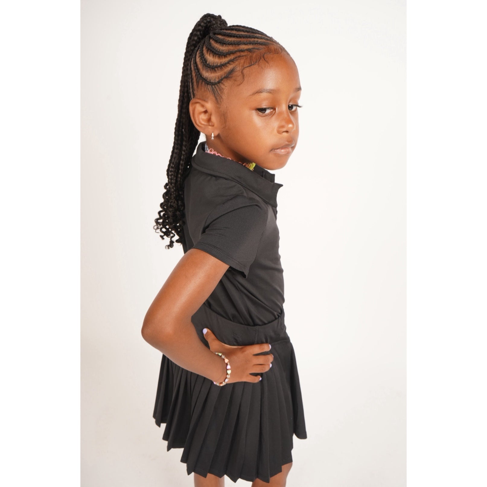 Black “Skort” Set