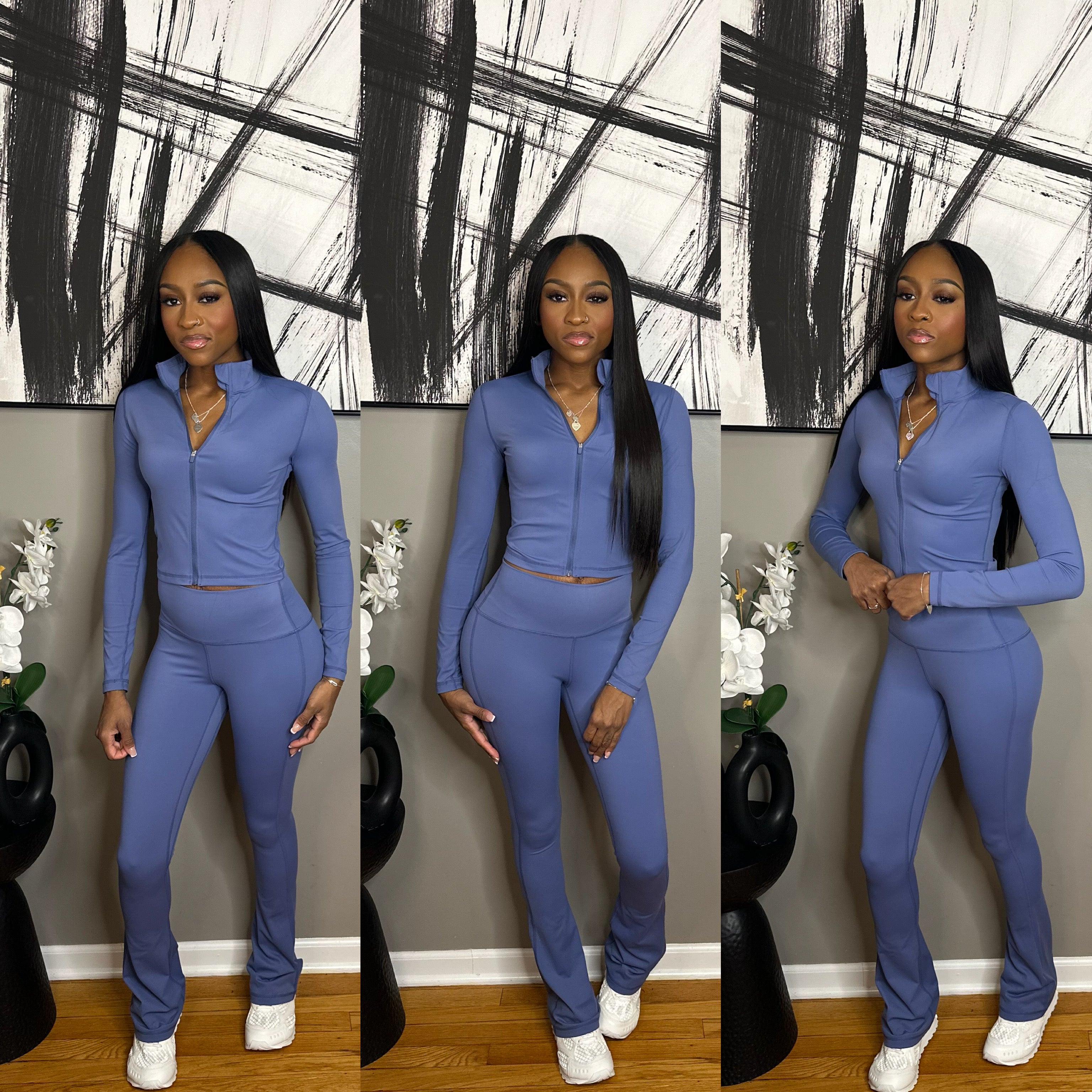 Deep Blue “Ala” Set