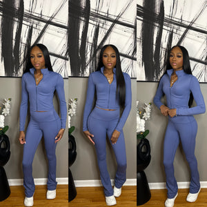 Deep Blue “Ala” Set