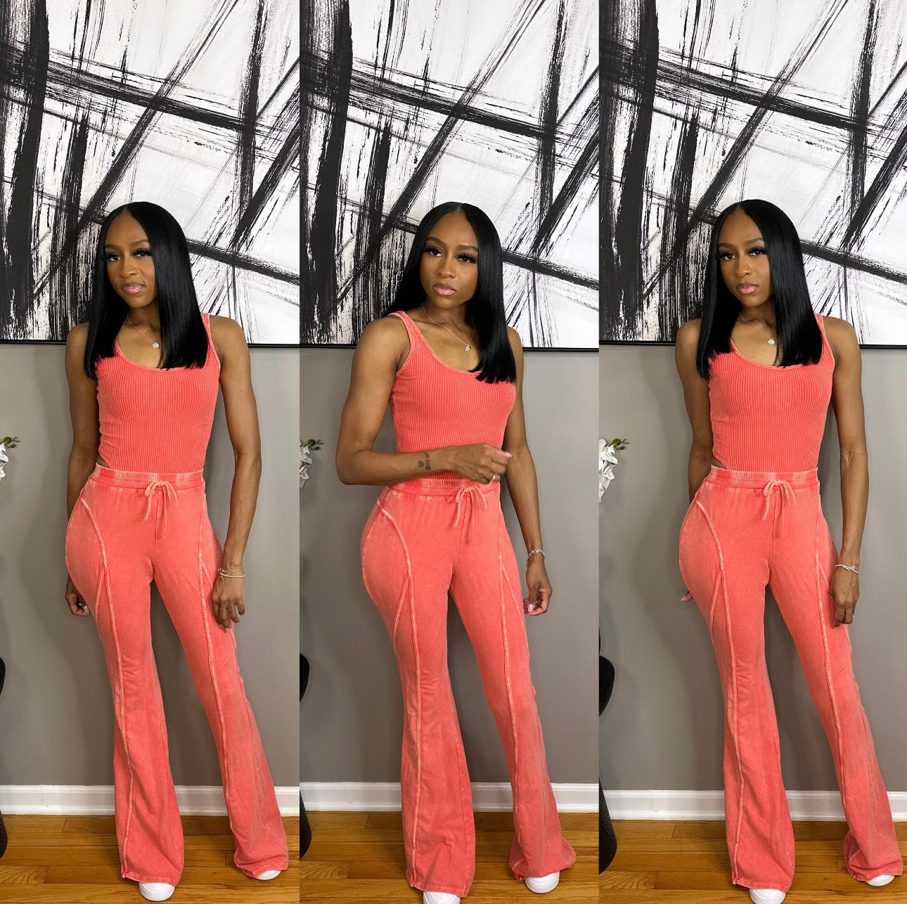 Coral “Minnie” Set