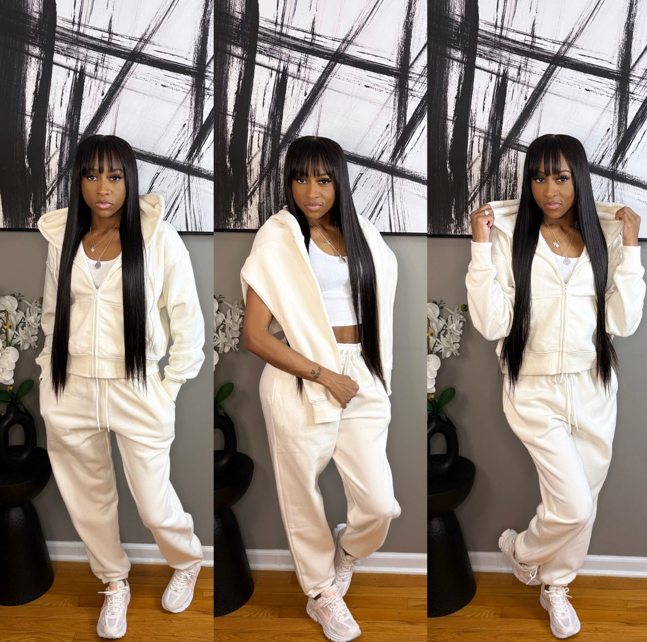 Off-White “Cozy” Jogger 3PC